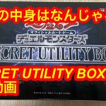 【遊戯王OCG】SECRET UTILITY BOX開封動画　年末箱で今年最後の運試し