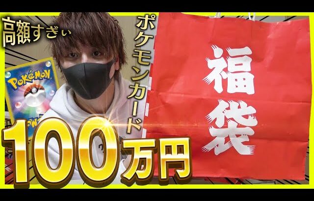 【ポケカ】過去最高額!!超豪華なポケカ100万円福袋購入したらヤバすぎるカードしか出てこなくてテンションがバグったｗｗｗｗ【開封動画】