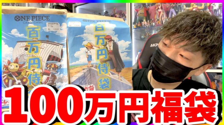 【ワンピカード】日本初の100万円福袋を開封したら感動の嵐が止まらないことに・・・