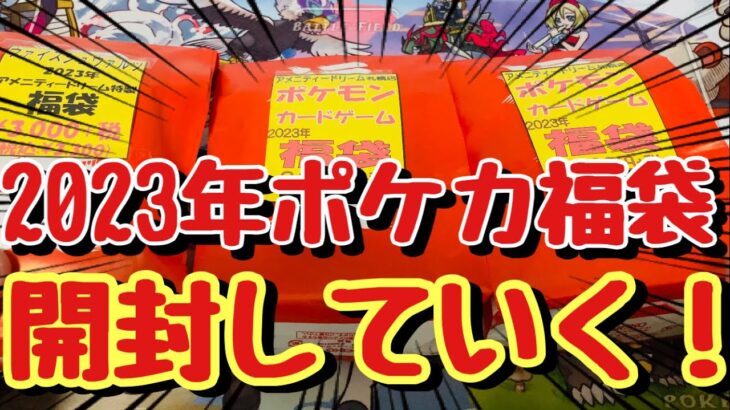 【ポケカ】同じ値段で違いってあるの？ポケモンカード3000円福袋を開封していく！【アメドリ福袋】