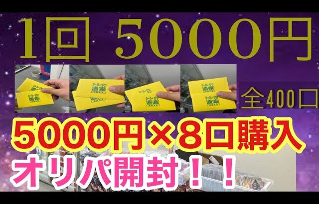 【ワンピースカード】トレカ道楽 池袋店のオリパを40,000円分開封！結果はいかに！？