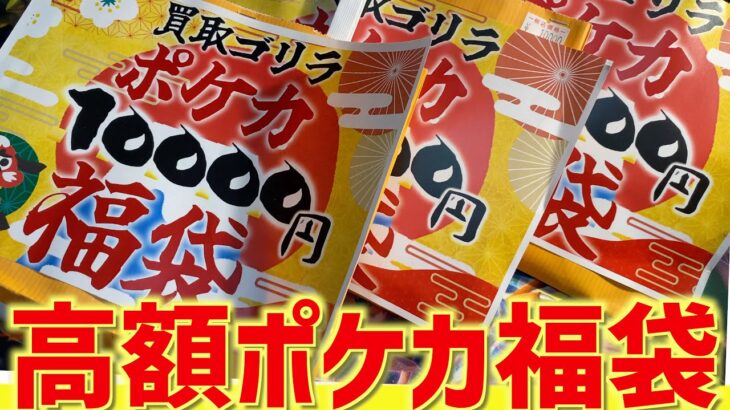 【開封動画】総額60,000円のポケカ福袋開け比べといきましょうや！！