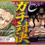 【ガチ対決】王者紫カイドウを倒すべく最強の赤ゾロデッキで対戦してみた ONEPIECE CARD GAME Zoro vs Kaido