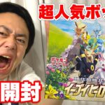 【ポケカ】人気すぎるイーブイヒーローズを１箱開封してSAをぶち当てろ！！！