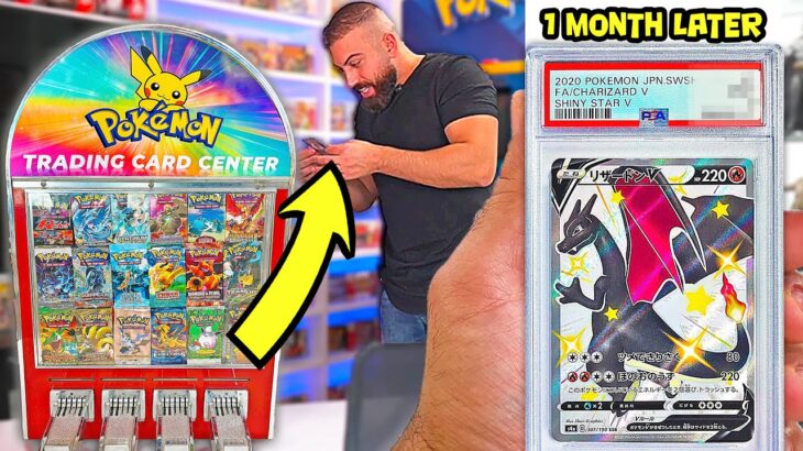 I Graded EVERY Card From my Pokemon Vending Machine!