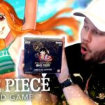 OPENING ENGLISH ONE PIECE CARD GAME BOOSTER BOX! AMAZING PULLS!