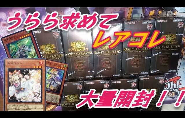 【遊戯王】うらら欲しすぎてRARITYCOLLECTIONを９BOX一挙開封‼️当たり枠何枚引ける⁉️#レアコレ#レアリティコレクション#ウィン#エクレシア#増殖するG#無限泡影#屋敷わらし