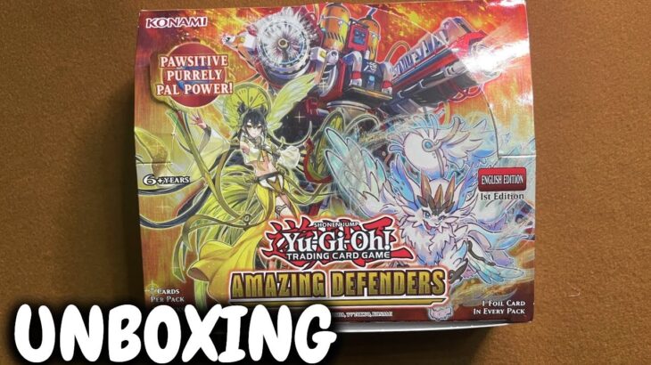 ¡Yu-Gi-OH, UNBOXING AMAZING DEFENDERS!