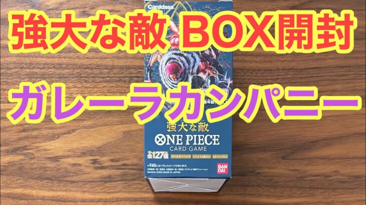 【ワンピースカード】ガレーラカンパニーのあいつが出現！？