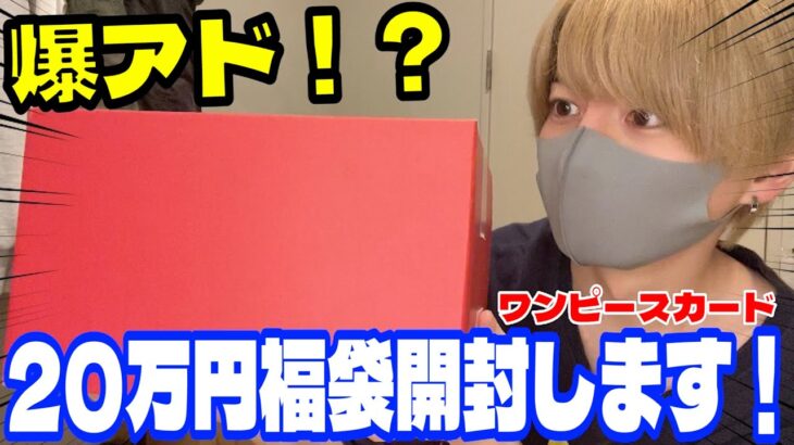 【ワンピースカード】爆アド確定！？20万円分の福袋開封したら中身がエグすぎたww #ワンピースカード #ワンピカード #開封動画