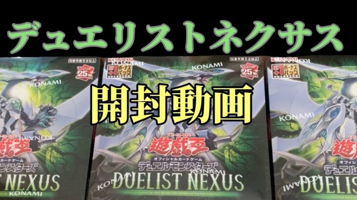 遊戯王開封動画デュエリストネクサス3BOX