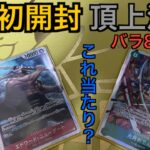 【ワンピカード】初の頂上決戦バラ8パック開封