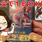 【実写】２歳の娘とワンピースカード『強大な敵』１BOX開封してみた！狙いのそげキングは出るのか！？