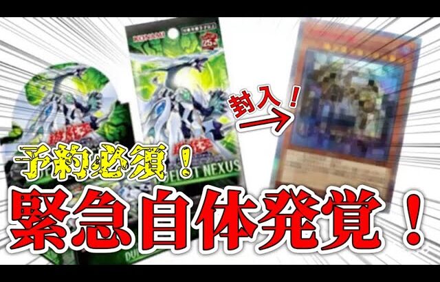 【遊戯王】高騰します。DUELIST NEXUS 新弾情報！とんでもない事に気付いた件！