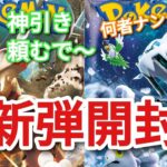 【ポケカ】新弾買ったから開けてみた結果…！？【パック開封】【クレイバースト・スノーハザード】