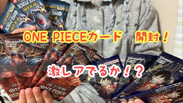 ONE PIECEカード開封！！あのカードが出た！！？