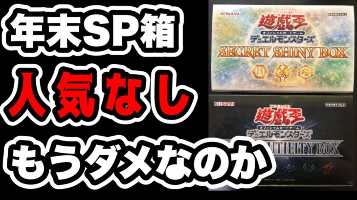 【遊戯王】年末のスペシャル箱を発見！久しぶりに開封！この人気がなくなっている状況はもう回復しないのか。。