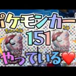 ポケモンカード151開封‼️😍