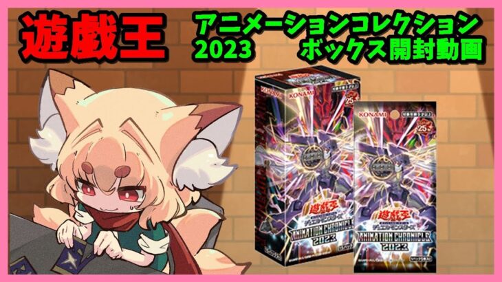 【開封動画】遊戯王　アニメーションコレクション2023開封動画　【紙家レイス】