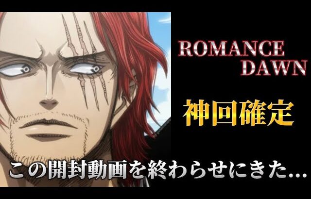 【第三弾】覇王色現る…ONEPIECEカード開封　ROMANCE DAWN