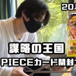 #everyday_life【ワンピースカード】33歳【会社員】が謀略の王国20パック開封するとある一日