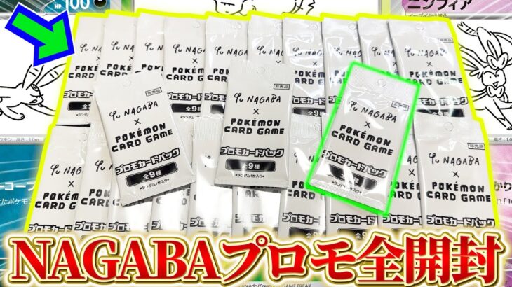 配布後1日で即完売‼ 大量に届いた”NAGABAイーブイプロモ”を開封したらブイズは全種揃うのか？？【ポケカ】