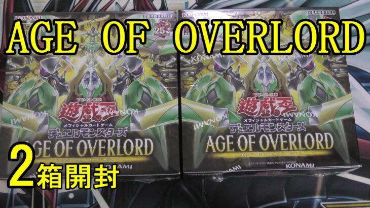 【遊戯王】ディアベルスターが欲しい決闘者の開封動画【AGE OF OVERLORD】