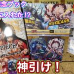 【ワンピカード新弾】新時代の主役2箱目開封ッ🔥…1周年記念ブックは手に入れましたか❓