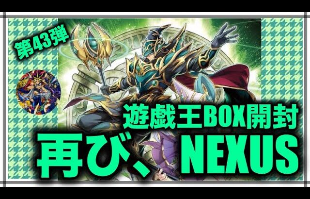 遊戯王パック開封 【第43弾】さぁ、刮目せよ！NEXUSチャレンジでまたも神引きしたので報告します。