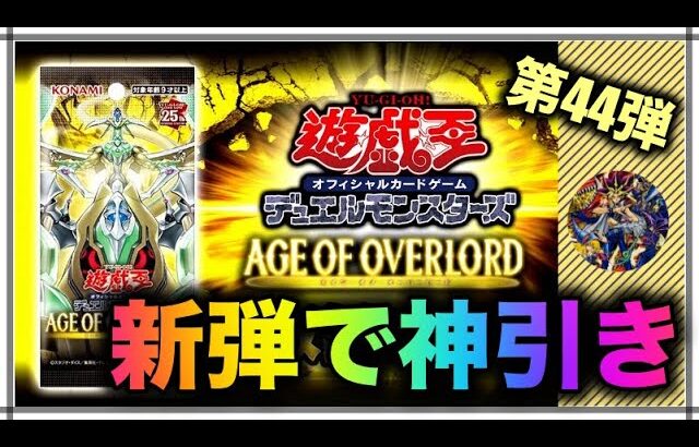 遊戯王パック開封 【第44弾】よっしゃぁぁぁ！！新弾で再び、 引きが神がかっていたので、報告します。