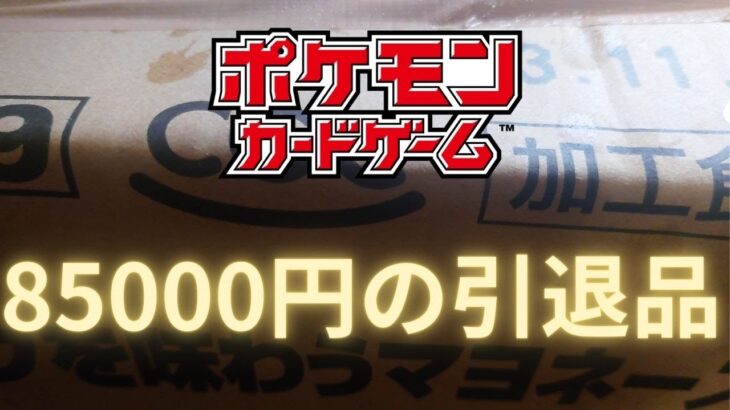 【ポケモンカード】85000円の引退品を開封してみた