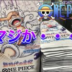 ワンピースカードゲーム 新時代の主役 １BOX２４パックを開封します 来てほしいギア５ルフィ！ ONE PIECE CARD GAME