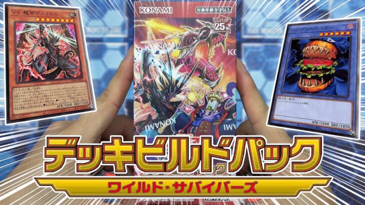 【遊戯王】あのカードが超強化！？新弾『デッキビルドパック ワイルド・サバイバーズ』を１箱開封！