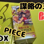 【ワンピ】良いカード出たのに気付かんかったwワンピースカードゲーム謀略の王国1BOX開封！