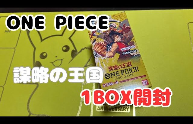 【ワンピース 】新時代の主役じゃなくてすいません。謀略の王国1BOX開封！