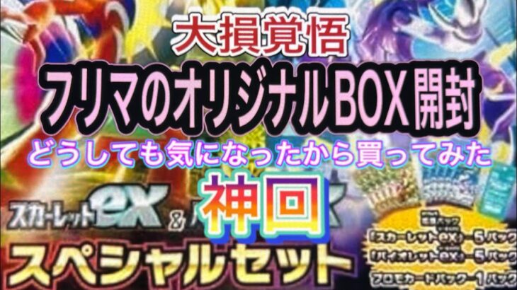 【神回】フリマの怪しい3万円BOX開封❗️出品者は神？愚者？