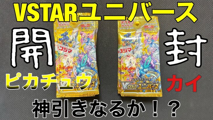 【ポケカ】VSTARユニバース20パック開封したらあのSARが、、、