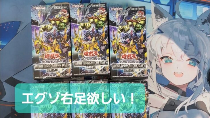 遊戯王　ぐだぐだ開封　WORLD PREMIERE PACK 2023