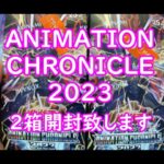 【遊戯王】　ANIMATION CHRONICLE 2023　2箱開封してみます