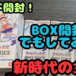 【ワンピースカード】とりあえず１BOX開封してみる【新時代の主役】