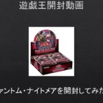 【遊戯王】ファントム・ナイトメアを開封してみた。