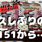 【ポケカ】久しぶりに151開封したら…SAR出た!!!