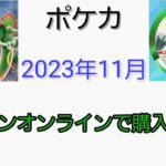 【ポケモンカード】2023年11月ポケカ関連グッズ紹介！！【開封動画】