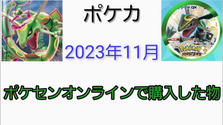 【ポケモンカード】2023年11月ポケカ関連グッズ紹介！！【開封動画】