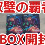 【ワンピースカード】双璧の覇者2BOX開封