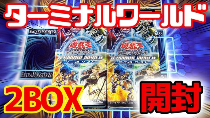 【遊戯王】ターミナルワールド　2BOX開封