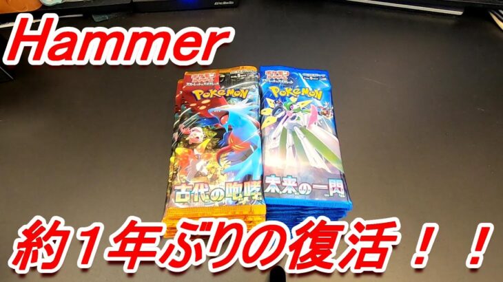 【ポケモンカード】Hammer約１年ぶりの復活！古代未来開封