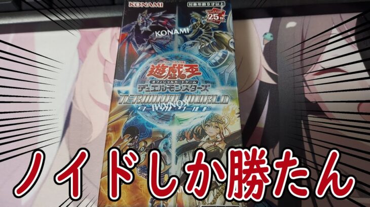 【遊戯王OCG】ターミナル・ワールド１箱開封していいか！？