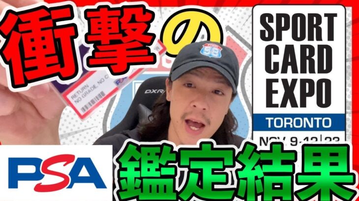 【PSA鑑定】カナダ最大のトレカ祭に行ってみた結果。衝撃の事実、、2023 Sports card expo, MLB,NBA,Topps,BBM,野球カード開封,ポケモン,遊戯王