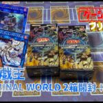 【遊戯王開封】インフェルノイドや霊獣が欲しいくて、TERMINAL WORLD　2BOX開封！！